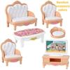 1:12 Miniature Furniture Set For Dollhouse - Bedroom, Living Room, Kitchen, Bathroom Accessories - Perfect Holiday Gift