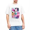 Retro Alien Stage Anime TShirt Unisex Cotton Short Sleeve Round Neck Summer Top Tee