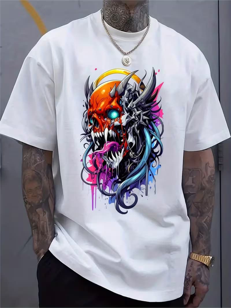 

Boys spring and summer T-shirts 6XL