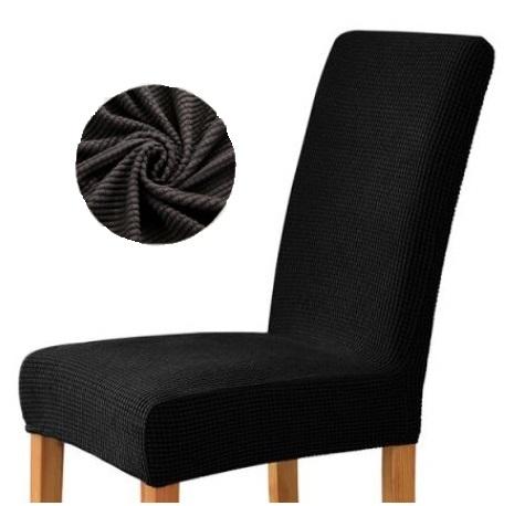 Cover Chair Thick Black Elastic
