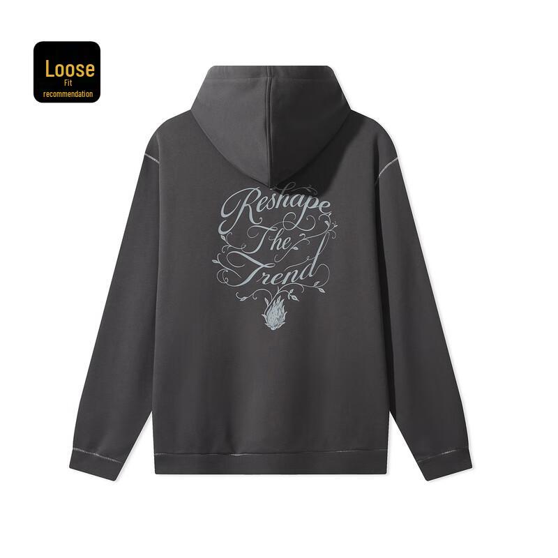 

Мужской свитшот Cabbeen с ботаническим принтом и надписью, круглый вырез 3XL