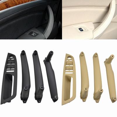 Högkvalitativ innerdörrhandtag för bil till BMW E70 E71 E72 X5 X6 06-14 Paneldraghandtag Trimskydd 51416969402 Innerdörr