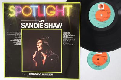 LP Record SANDIE SHAW - Spotlight On Sandie Shaw SPOT6806 PRT 1986 UK Pop Used