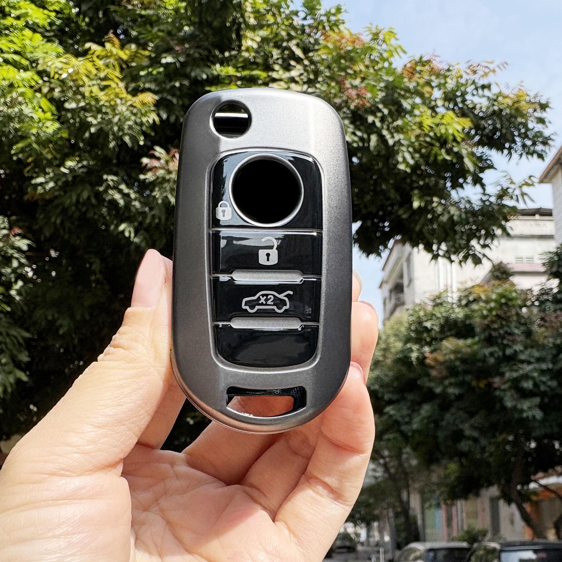 

Soft TPU Car Key Cover Caps For Fiat Tipo 500x Egea Hb 500 Chiava Type Keychain Holder Car Accessories