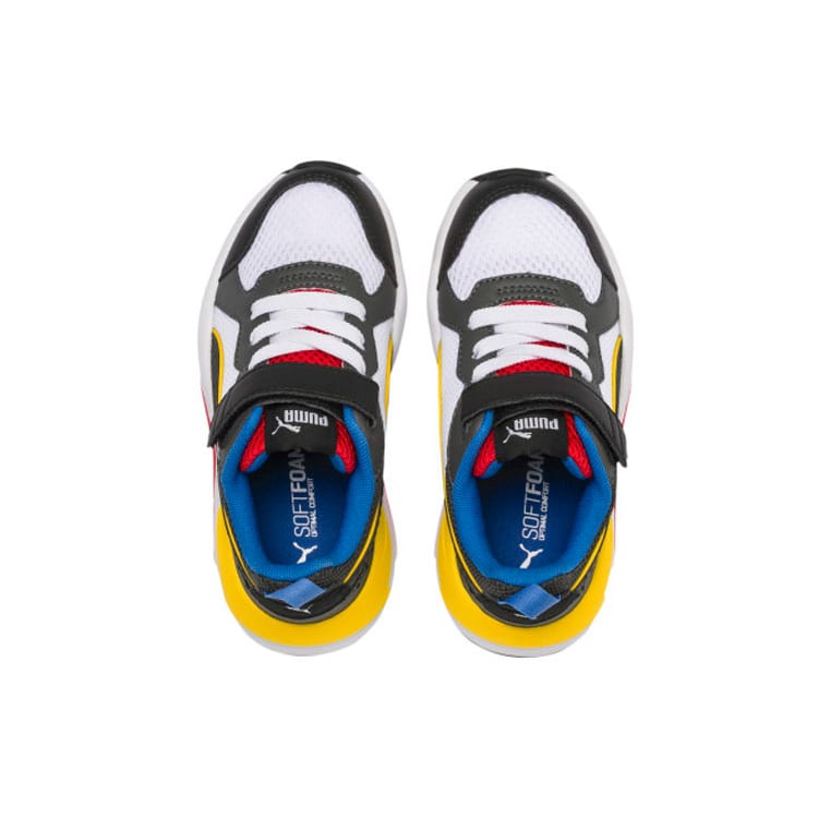 PUMA AC PS Low top Kids Lifestyle Shoes Black Children Aged 3 7 Years Old 372921-03
