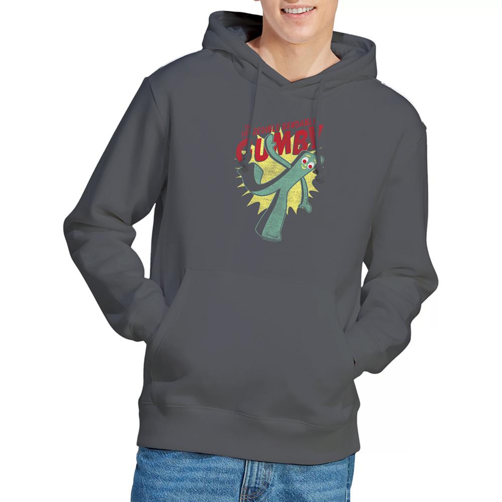 Gumby Unisex Adult The Incredible Bendable Hoodie