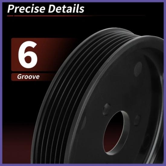 No.32421740858 Power Steering Pump Pulley For BMW 320I 32I 323I 325Ci 325Xi