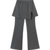Balabala Girls' High-Waist Flared Long Pants
