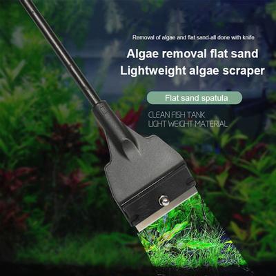 Réservoir d'eau et d'herbe, outil de nettoyage d'aquarium, scalpel, dissolvant d'algues, brosse de nettoyage pour aquarium