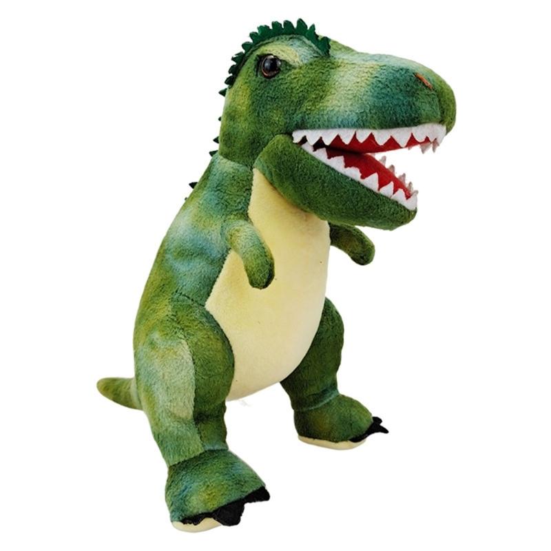 Soft Plush Dinosaur Puppet Doll Toy For Children Educational Role Playing Dinosaur Stuffed Animals Toy for Storytelling
