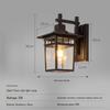 Outdoor Waterproof Pavilion Wall Lamp