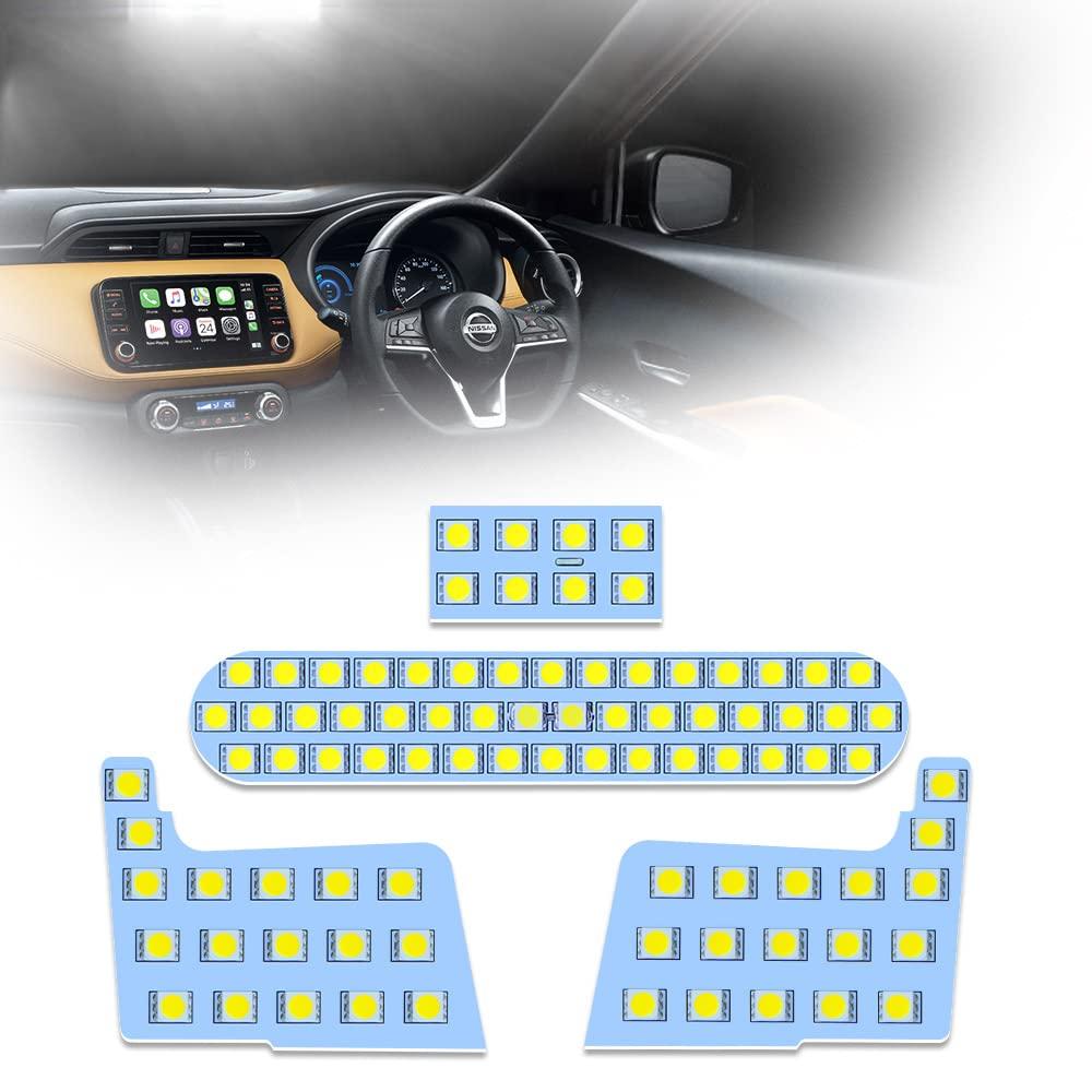 Kicks LED Room Lamp Set, Nissan KICKS e-POWER P15, Car Light, Indoor Light, 6000K, For Kicks P15 белый
