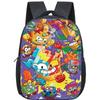 SuperThings Kindergarten Bags Funny Cartoon Backpack Waterproof Kids Bookbag SUPERTHINGS School Bag for Boys Girls Mochila