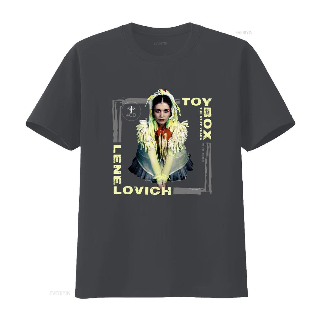 LENE LOVICH TOY BOX THE STIFF YEARS T Shirt Full Size S To XL IM Vintage Washed Breathable Comfortable Homme