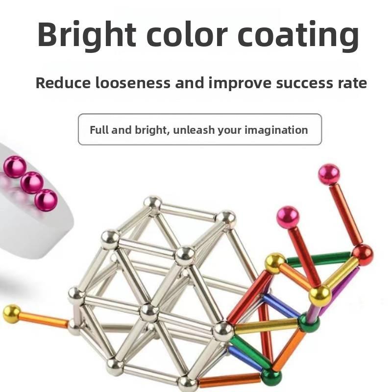 Magnetic Building Block Toys With Iron Box Spatial Perception Gifts Teenage