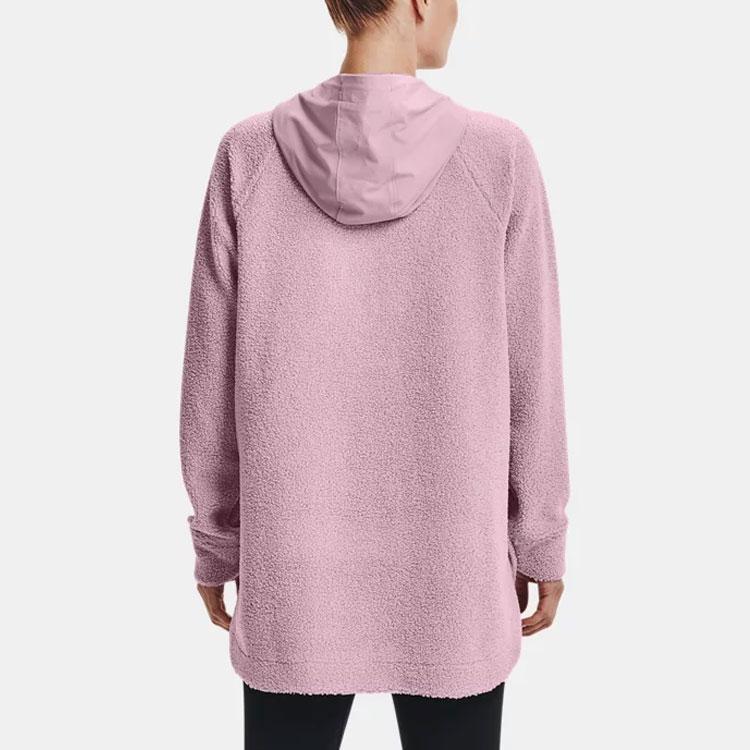 Under Armour American Vintage Casual Hooded Training Sweatshirt Women Sweatshirt Pink 1367057-698