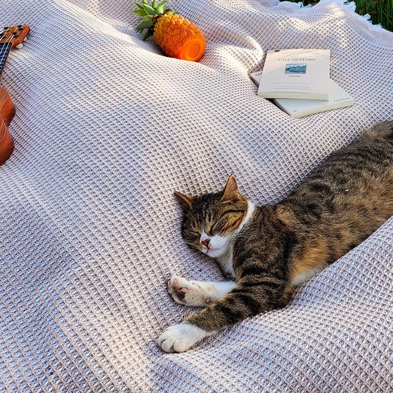 1Pc 90*150Cm Outdoor Cushion Camping Mat Picnic Mat Portable And Foldable Picnic Supplies Equipment Beach Blanket