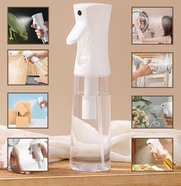 Continuous Spray Bottles - Ultra Fine Mist Sprayer | Water Spray Bottle | Hair Spray Bottles For Hairstyling, Cleaning, Salons
