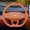 For Changan Deepal Q07 E70 Steering Wheel Cover Leather Ultrathin Antislip Breathable Car Handle Covers Interior Accessories