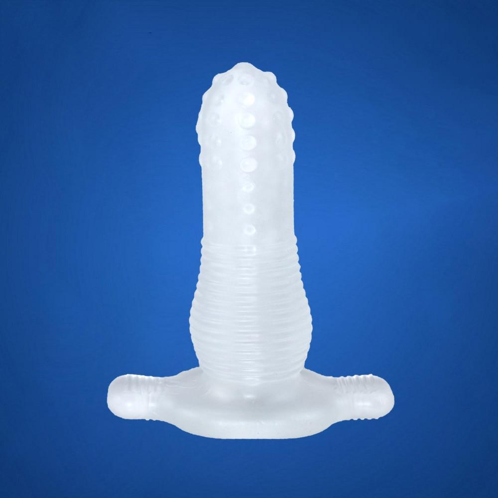 Anal Dilator Hollow Anal Plug and Tunnels Anal Expanding Prostate Butt Plug Erotic Sex Toy for Women Men