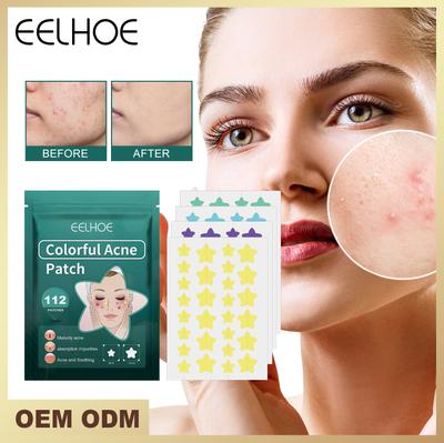 112 Patches Waterproof Acne Pimple Patch Stickers Acne Treatment Pimple Remover Tool Invisible Breathable Acne Patch Skin Care