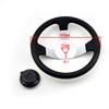 Go Kart Front Axle Kit Go Kart Steering Set Tie Rod Wheels Trike Kit Drift Trike Axle For DIY Go Kart ATV