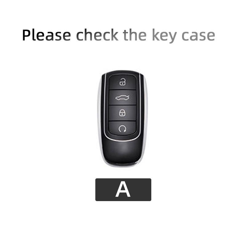 Interior Mouldings TPU Leather Car Key Case for Chery Tiggo 8plus Tiggo 8 New 5 Plus 7pro Max Omoda 5 C5 Car Key Protector Shell