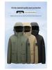 2025 Men's Winter Workwear Down Jacket with Detachable Hood and Thickened Graphene, 90% White Duck Down