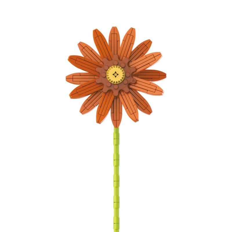 Mini Building Blocks Flower Children's Girls Mini Art Building Blocks Toy DIY Valentine's Day Gift