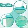 Convalescent Feeding Cup,Adults Sippy Cup,Multipurpose Portable with Tube and Lid Drinking Bottle