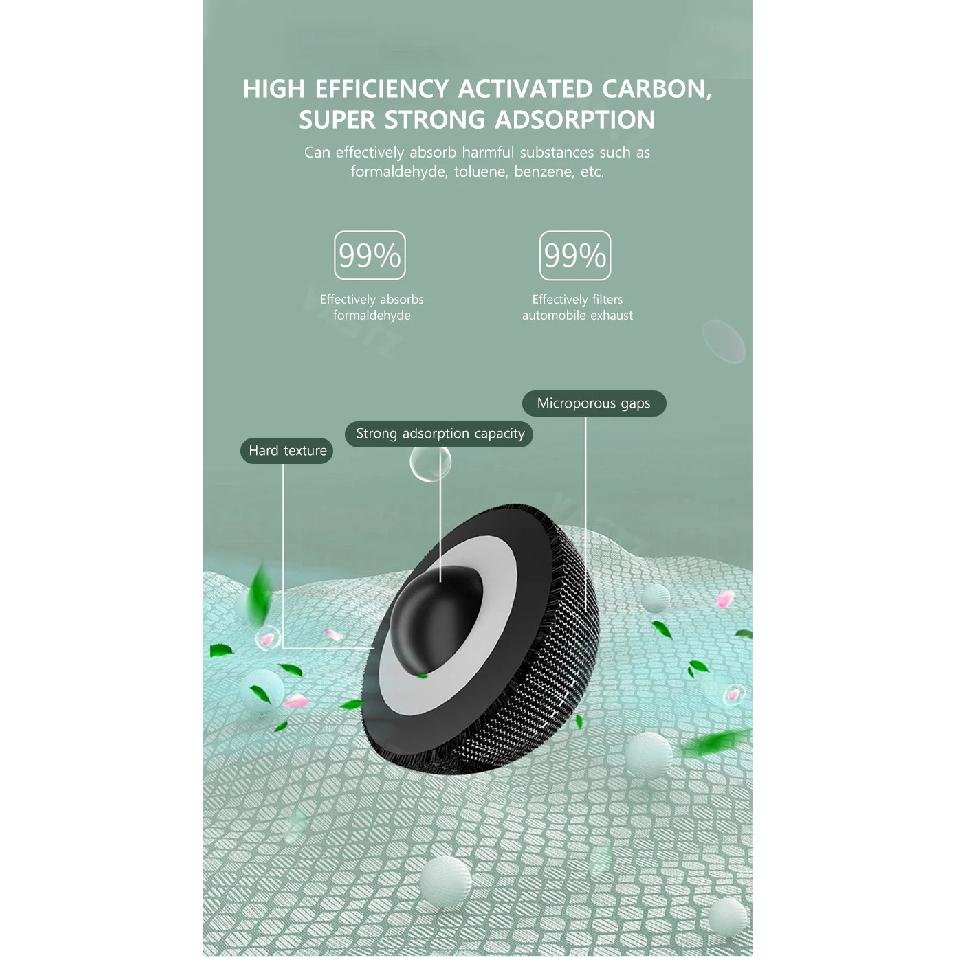 Car Activated Carbon Cabin Air Filter HEPA Filter Paper Durable Activated Carbon Auto Accessories for BYD Atto 3 2021-2025