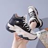 2023 Summer New Fashion Hollow Small White Shoes Female Korean Version Student Casual Shoes Platform Platform Platform Shoes 306