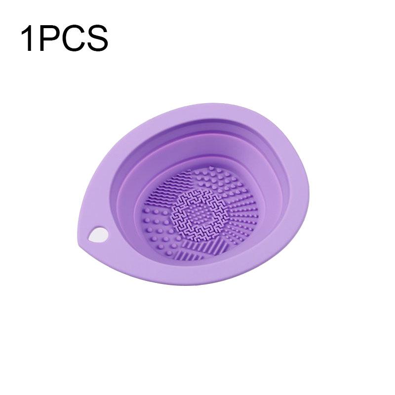 1/2PCS Silicone Makeup Cleaning Mat for Cleaning Makeup Brushes Makeup Brushes Wash Brush Cleaner Tool HZSQJGZ04