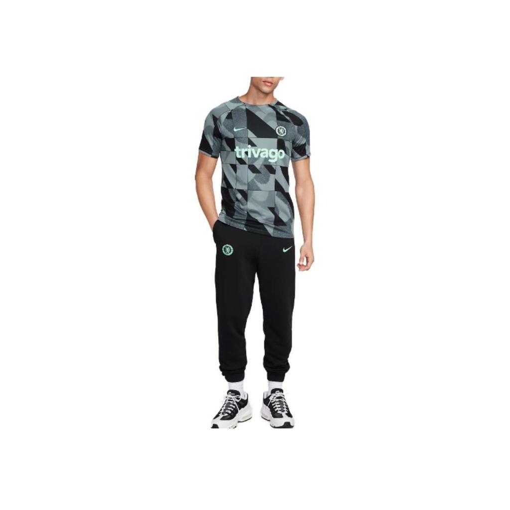 Nike Chelsea FC Academy Pro Third Dri-FIT Soccer Pre-Match Short-Sleeve Top Men Tops Cool-Grey DZ1335-066