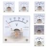 91L4 Pointer Type DC Voltmeter DC 0-250V Analog Panel Voltage Gauge Voltage Meter Generator