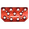 MONSTER SPORT Sports Driving Pedal Cover Red Anodized Swift Sport [ZC33S]/Swift [ZC13S/ZC83S] Other AT Car [ZC33 AT] 849525-7650M