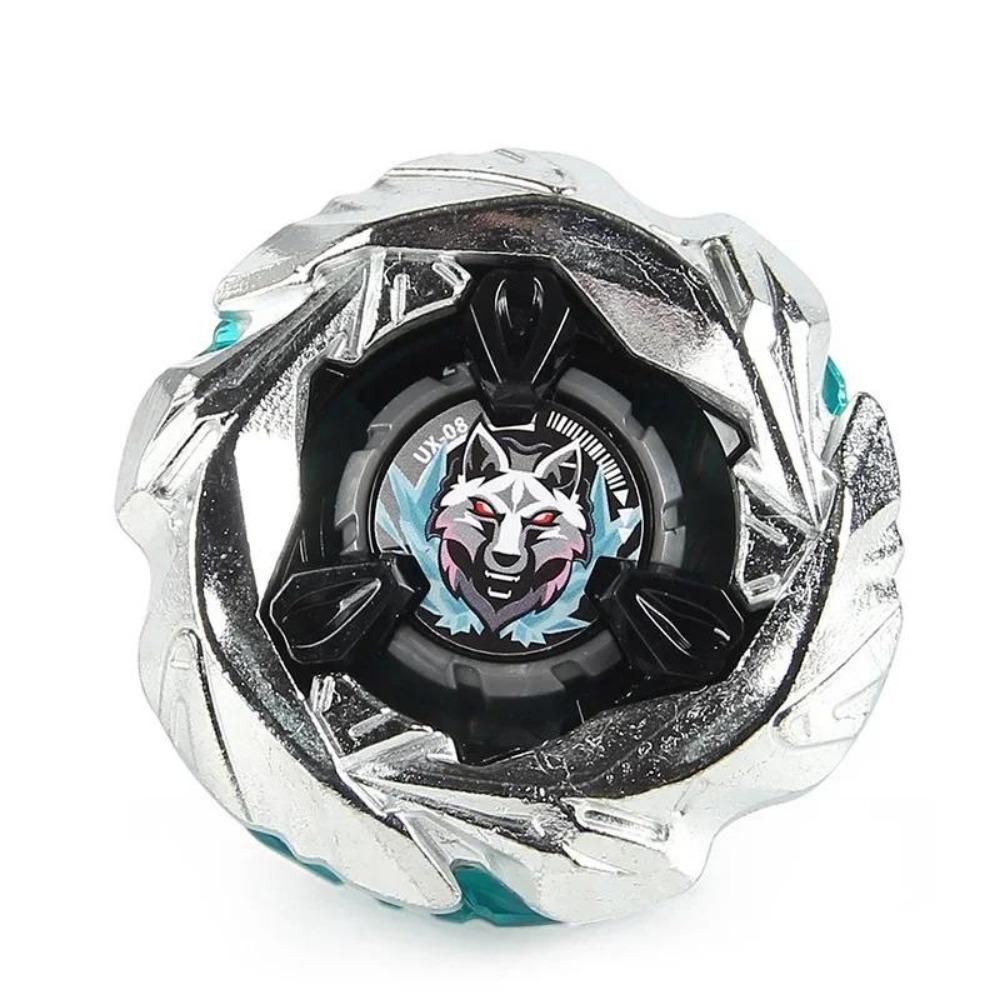 Роскошная коллекция Золотых Боевых Волчков с Профессиональным Пускателем на Шнурке, Премиальный Рождественский Набор сливовый