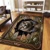 Animal drilling Kapibala Carpet Rug for Living Room Bedroom Home Sofa Decoration,Kids play Non-slip Floor Mat