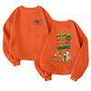 Children's Fashionable Lightweight Long-sleeved Round Neck Pullover With Pockets Printed Pullover