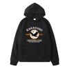 Felpa con Cappuccio Karasuno High Volleyball Club – Haikyuu Unisex Felpa Foderata in Pile Nero, Est 2012 Grafica Corvo & Palla, Accogliente Pullover Autunno Inverno