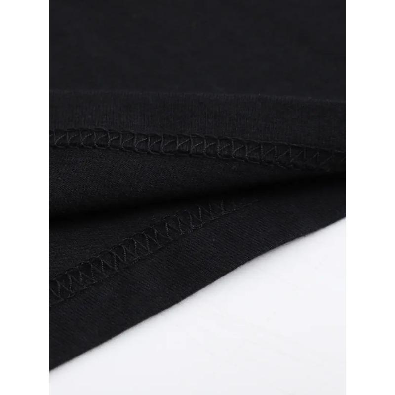 Evropské velikosti Pánské měkké tričko s kulatým výstřihem Retro Grunge Styl Slogan & Design listů - Grafika - Celoroční ležérní oblečení Venkovní aktivity Dárek