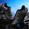 Zapatillas de Ciclismo para Hombre y Mujer, Zapatos para Bicicleta, Hebilla Giratoria, Bloqueo de Montaña, Bloqueo de Carretera, Zapatillas de Ciclismo para Exteriores Desbloqueadas