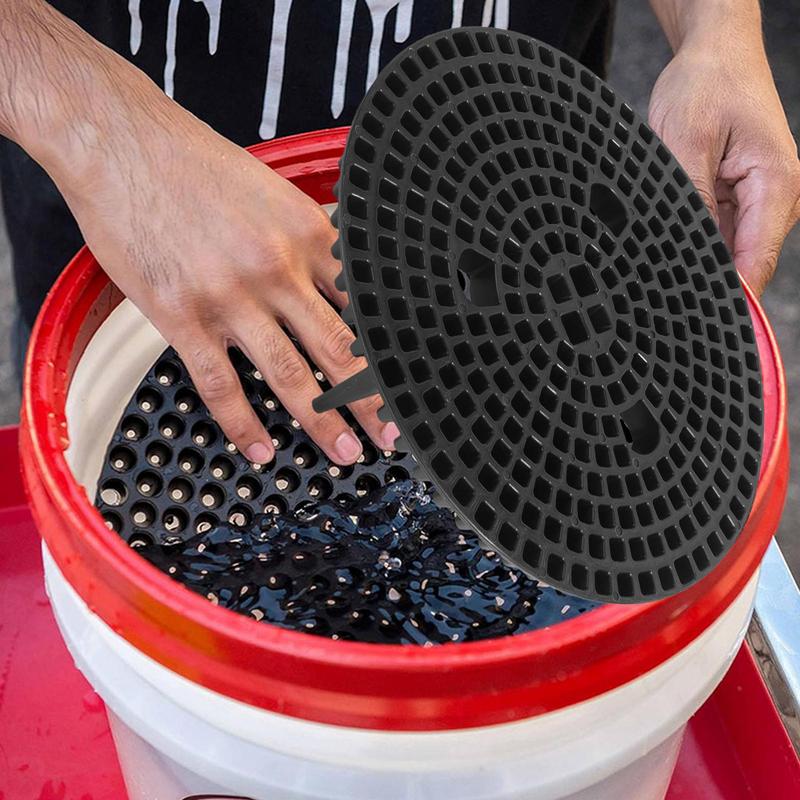 26x6cm Car Wash Bucket Dirt Trap Car Wash and Detail Kits for Effective Removal for Removal Dirt Grit Auto Cleaning Tool