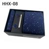 Paisley Men'S Tie Square Cuff Tie Clip Gift Box Set Business Casual Tie Black Gift Box