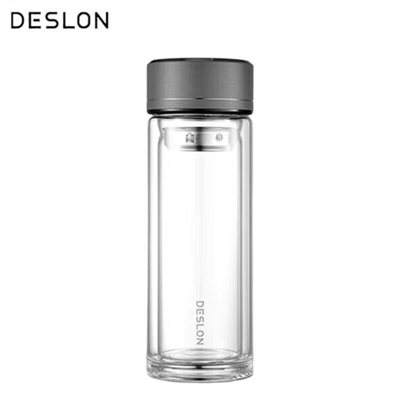 DESLON Double-Layer Borosilicate Glass Tea Cup