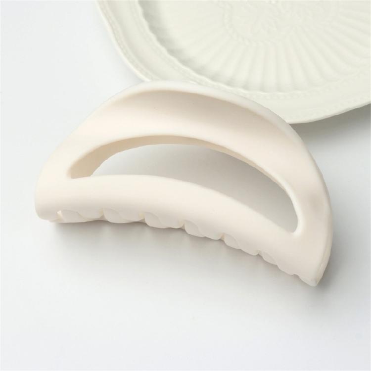 Siliconen Haarklem Clip Houdt Speldjes Hoofddeksels Veilig Vast Voor Lang Dik Haar Trendy Haaraccessoire Neutrale Kleur