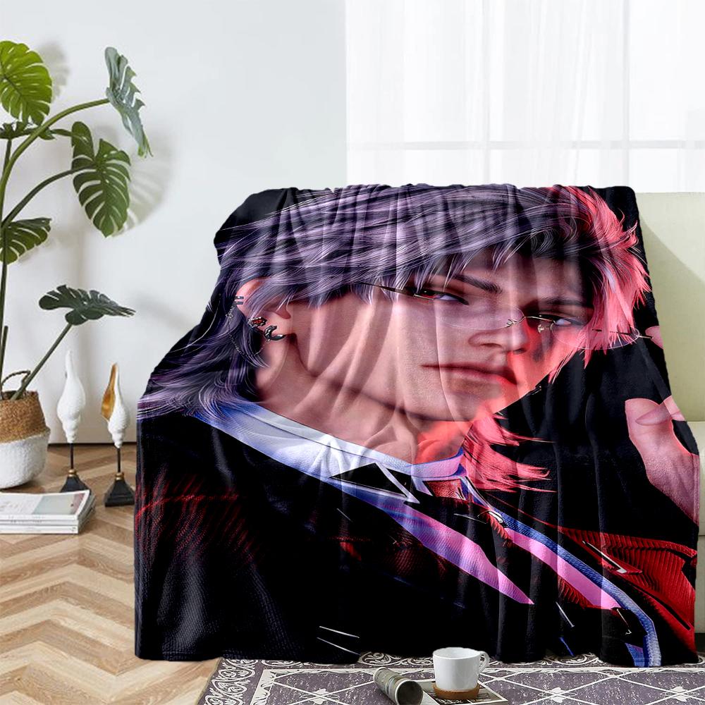 Love and Deepspace Theme Printed Blanket - Perfect for Couch, Bed, Travel & Outdoor Use | Machine Washable, Cozy & Durable.