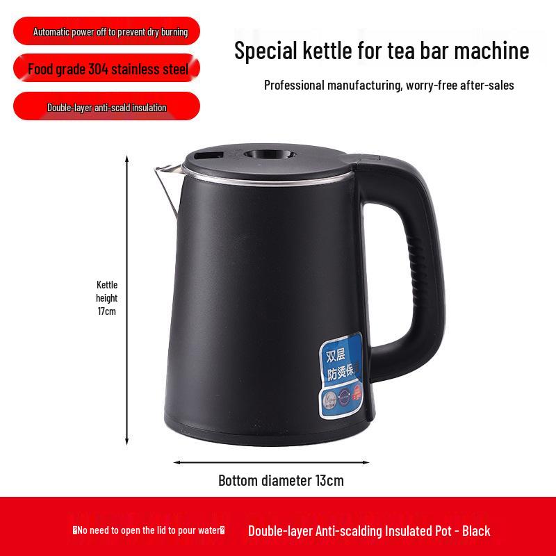 Universal Stainless Steel Electric Tea Kettle and Dispenser with Stove Function