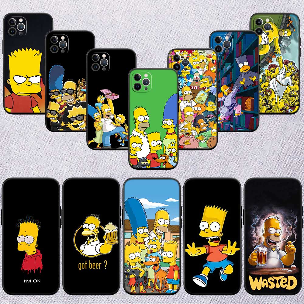 RE53 S-Simpsons New High-End Shell Phone Case for Xiaomi Poco F8 M4 M5 M6 M7 X3 X6 X7 Pro GT NFC Ultra