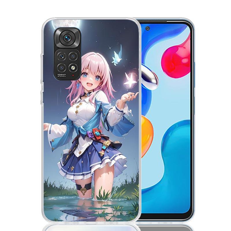 Honkai Star Rail March 7TH Phone Case For Xiaomi Redmi Note 15 14 13 12S 12 Pro Plus 11S 11E 11 11T 10S 10 Art Soft Pattern Cove